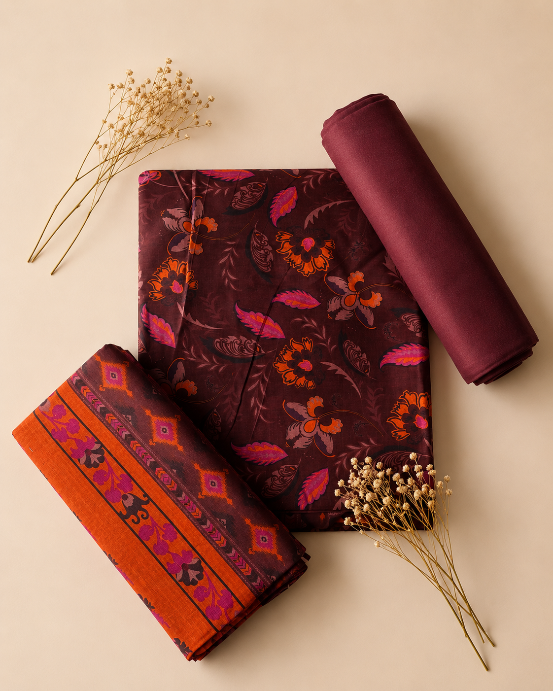 3PC UNSTITCHED P-11