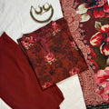 NY MAROON FLORAL