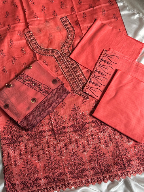 3PC UNSTITCHED CMB-11