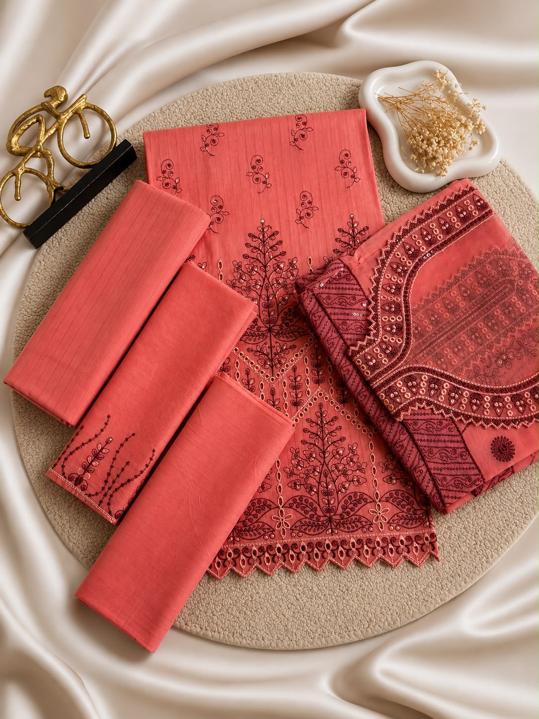 3PC UNSTITCHED CMB-11