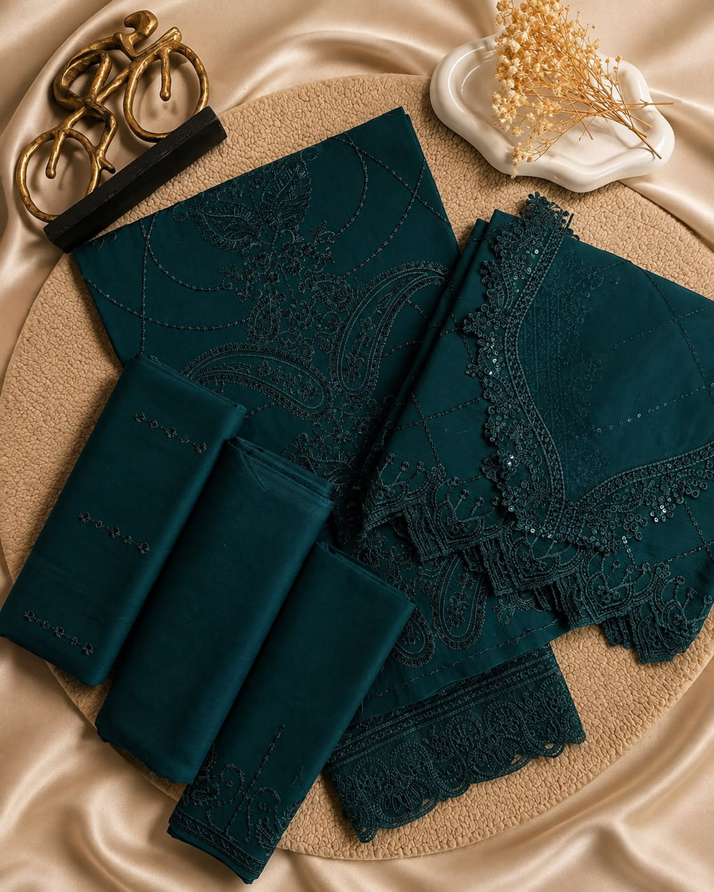 3PC UNSTITCHED CMB-13