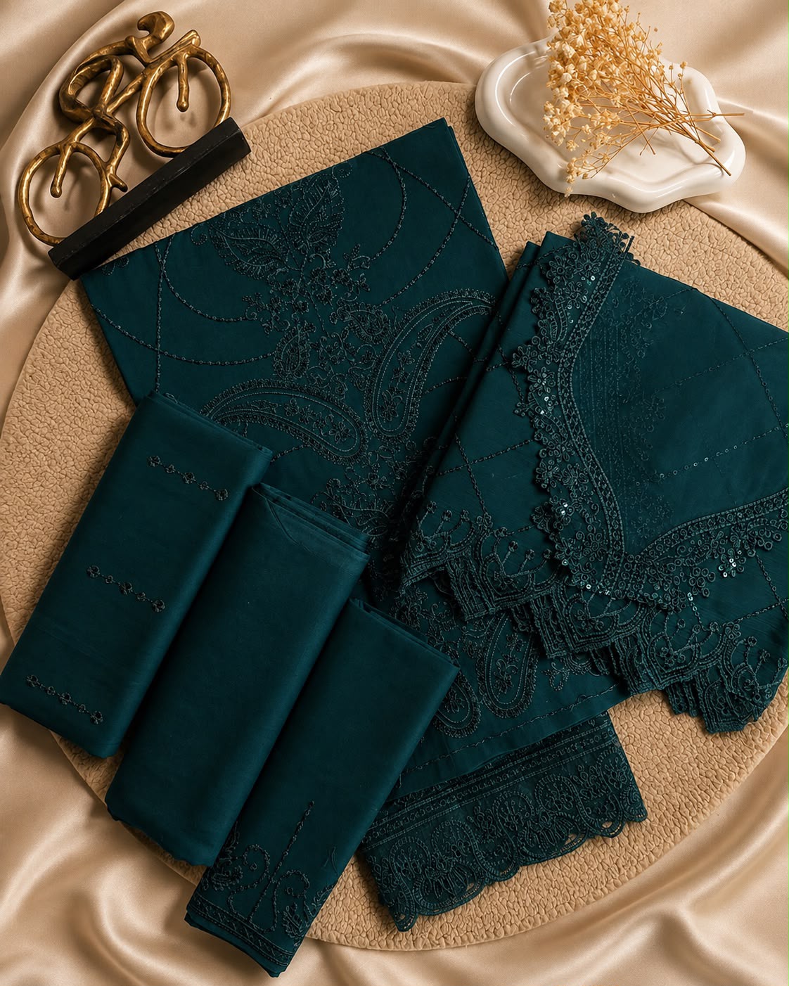 3PC UNSTITCHED CMB-13